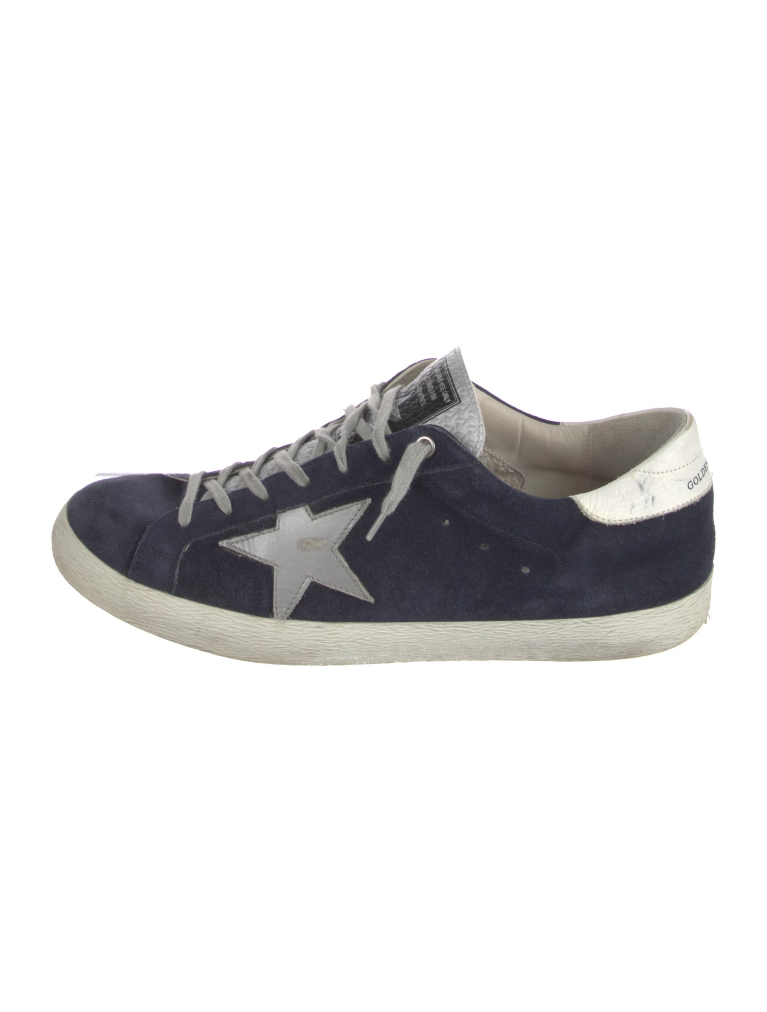 Golden Goose Suede Printed Sneakers